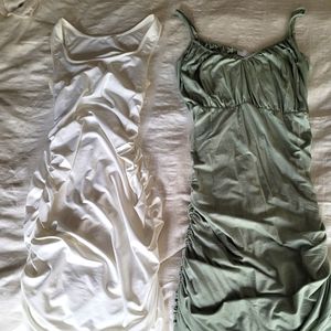 2 maternity dresses